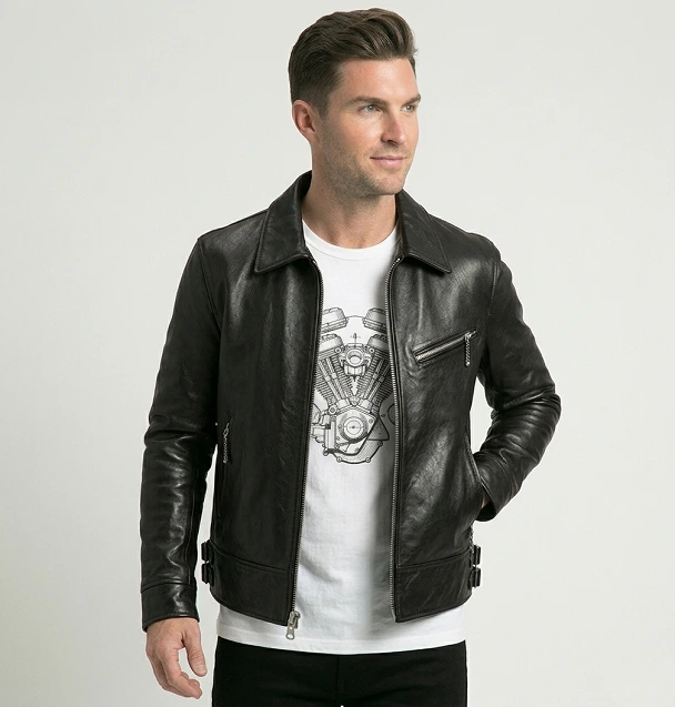 classic Black Racer Jacket