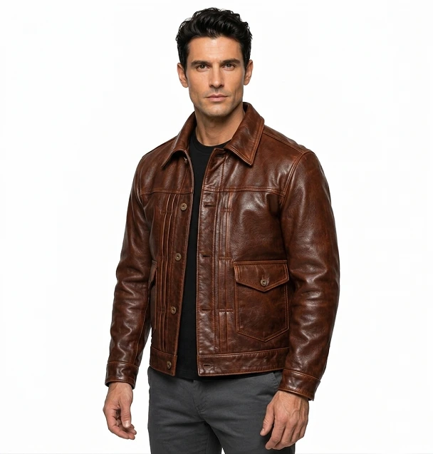 Western Leather Jacket