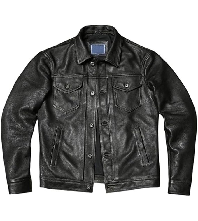 Brando Vintage Slim Fit Biker jacket