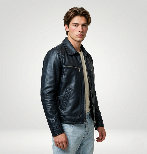 Slim Fit Style Biker Jacket
