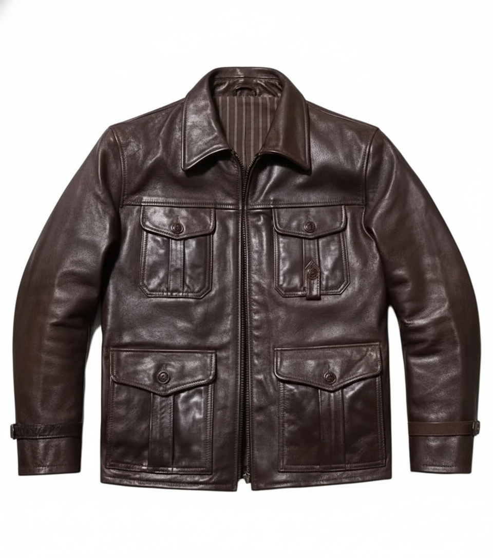 safari multi pocket vintage jacket