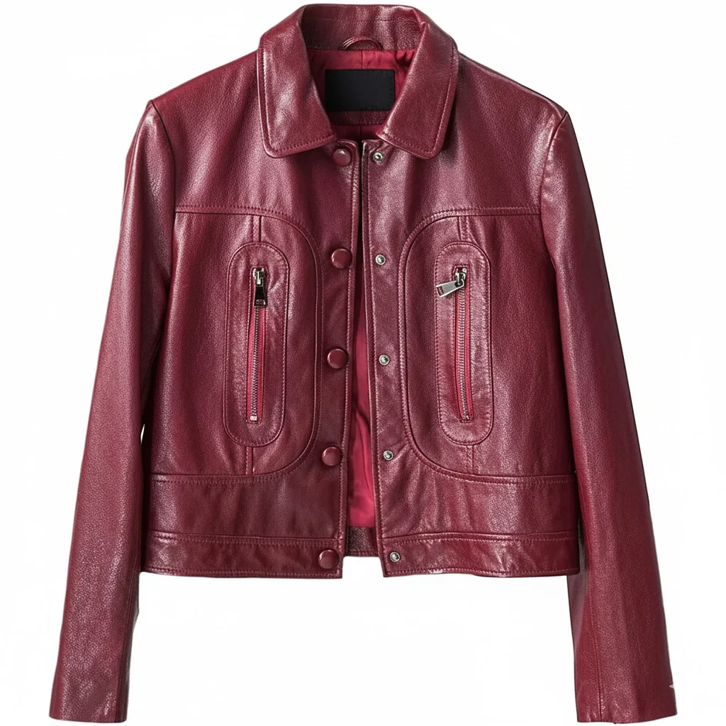 women motorcycle leather jacket